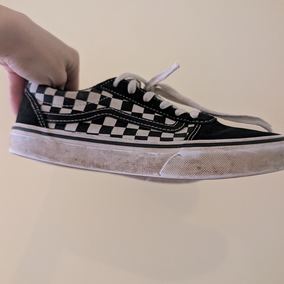 Vans Checkerboard Sneakers Kids Youth 5 - Picture 2 of 7